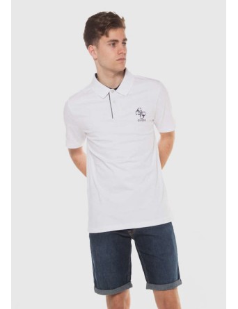 GUESS POLO ΜΠΛΟΥΖΑ ΜΕ ΛΟΓΟΤΥΠΟ