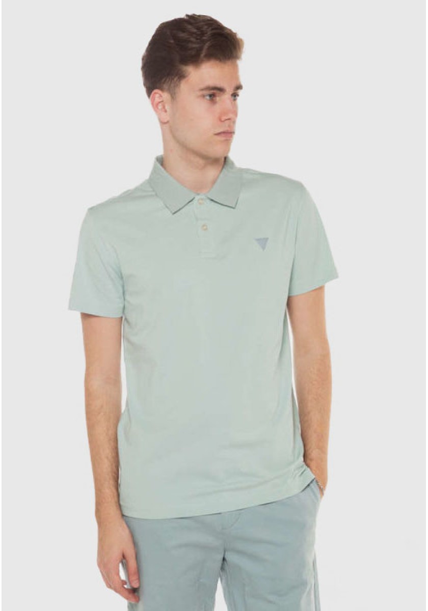 GUESS POLO ΜΠΛΟΥΖΑ ΜΕ ΛΟΓΟΤΥΠΟ