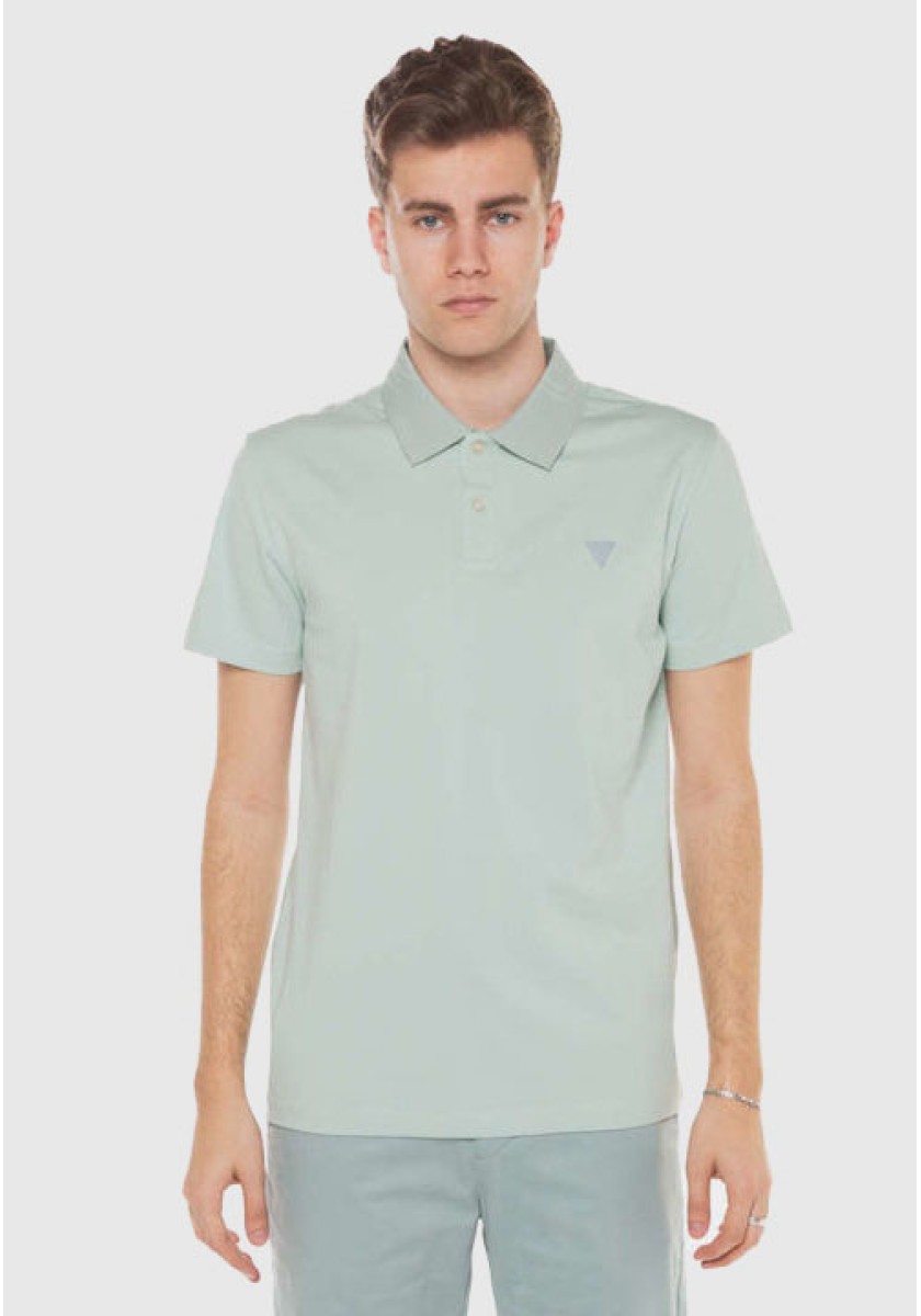 GUESS POLO ΜΠΛΟΥΖΑ ΜΕ ΛΟΓΟΤΥΠΟ
