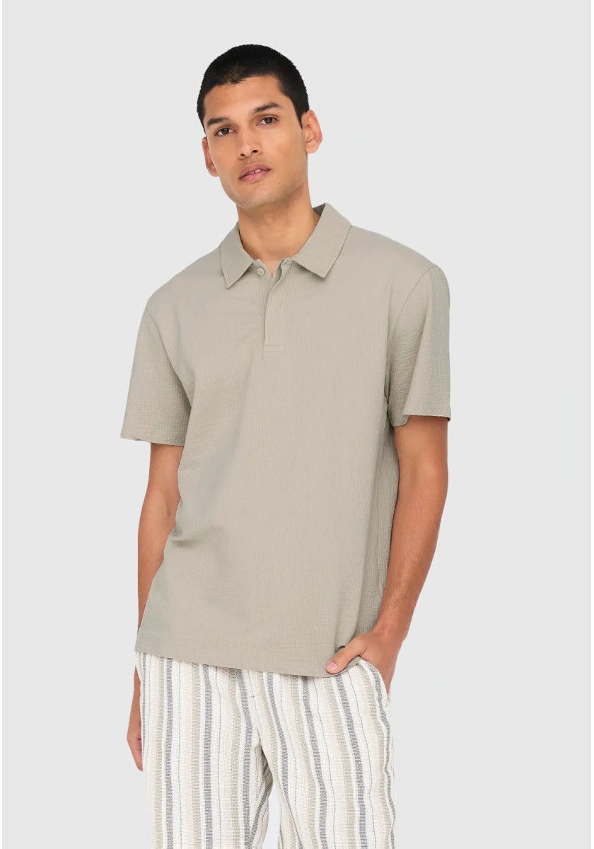 ONLY&SONS POLO ΜΠΛΟΥΖΑ 